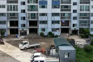 극한호우 피해 거제 응급복구율 79%…주말 비 예보에 긴장