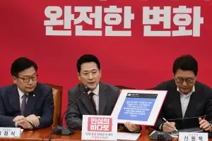 장동혁 “친문·조국 ‘좌파 잡탕’ 개각”…정점식 “함량 미달에 한자리씩 개각”