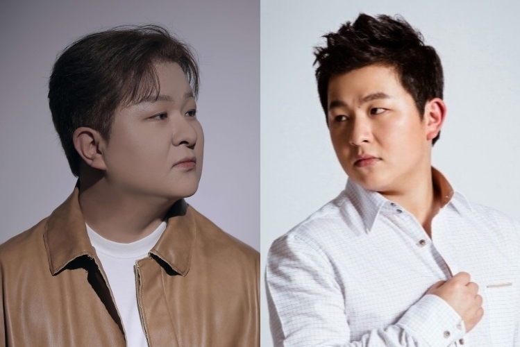 가수 허각(왼쪽)과 허공. OS프로젝트·인유어스타 제공