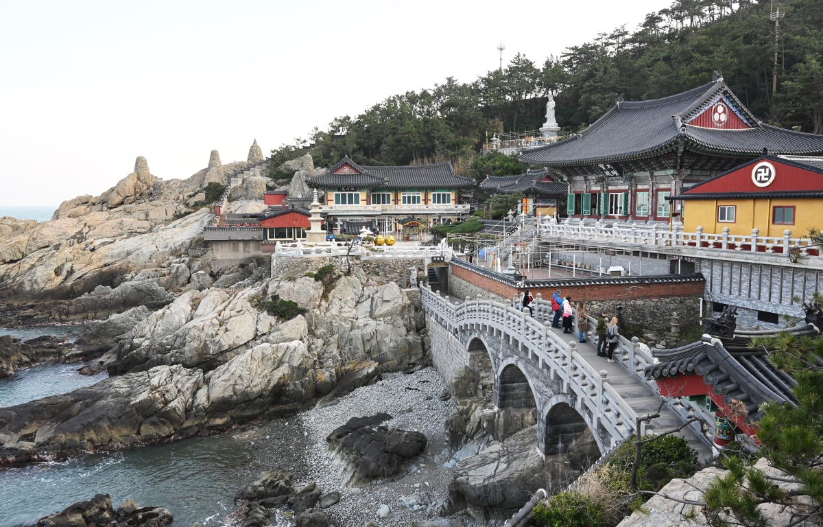 부산 기장 해동용궁사. 2024.3. 손원천 기자