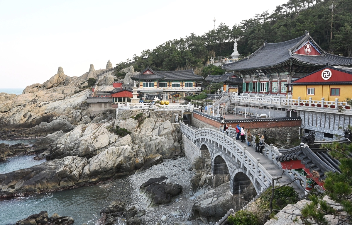 부산 기장 해동용궁사. 2024.3. 손원천 기자