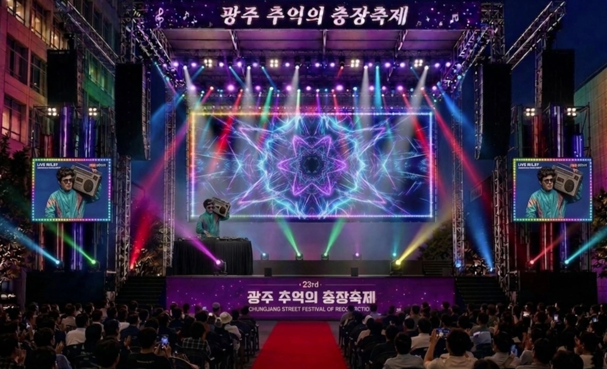 ‘제23회 광주 추억의 충장축제’ 개막이 한 달 여 앞으로 다가왔다. 전남광주통합특별시 동구 제공