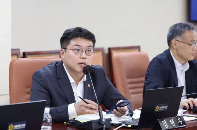 김현우 서울시의원 “학교 통학로 안전, 중고교 안전까지 관리 확대 필요”