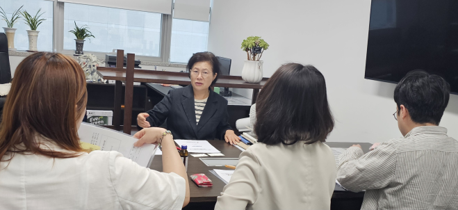 박은경 경기도의원, 경기도교육연구원 운영 점검...“연구 역량 축적하려면 인력 운영 안정성 중요”