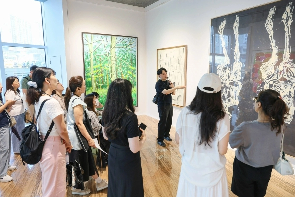 대한민국미술축제 미술여행 현장 모습. 예술경영지원센터 제공