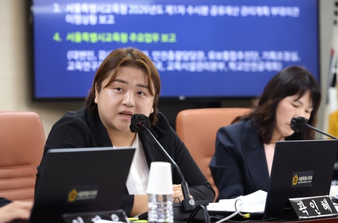 곽인혜 서울시의원 “유보통합, 법 개정만 기다려선 안 돼… 서울형 로드맵 선제적으로 마련해야”