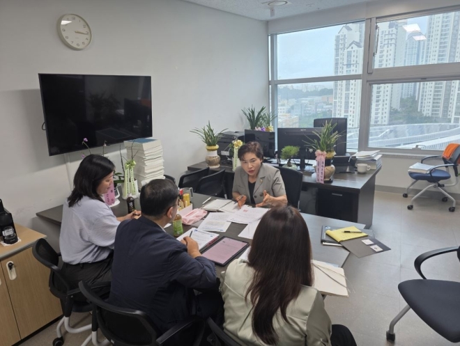 국은주 경기도의원, 공공기관담당관실과 간담회서 공공기관 운영·평가 현안 논의