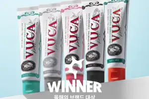 뷰카(VUCA), ‘2026 올해의 브랜드 대상’ 프리미엄 치약 부문 수상