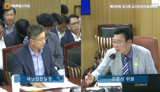 김준성 서울시의원, 중랑천 보행교량 공사 지연 지적… “사전협의부터 제대로 했어야”
