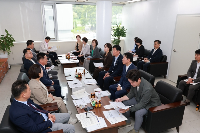 전남광주시의회, 반도체 용수·댐 주민 상생 추진