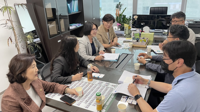 장승희 경기도의원, 친환경 인증 면적 확대 실적 평가, 전향적 개선 필요