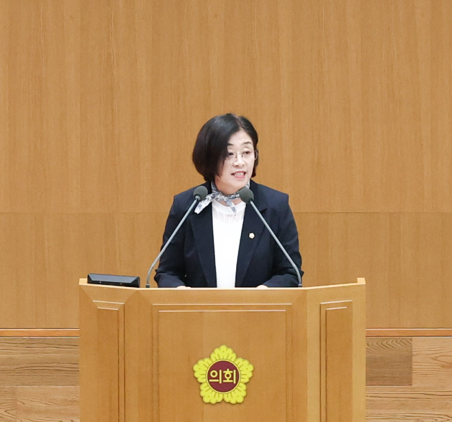 김미경 경기도의원, 5분자유발언에서 “에너지 복지 격차와 주민 신뢰 격차, 경기도가 좁혀야”