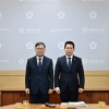임만균 서울시의회 의장, 한국생명존중희망재단 이사장 면담