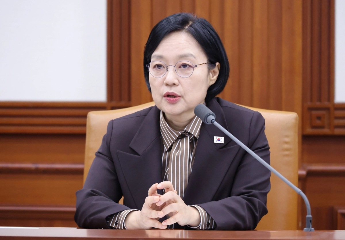 한성숙 국무총리가 3일 서울 종로구 정부서울청사에서 열린 국가정책조정회의에서 발언하고 있다. 2026.9.3 연합뉴스