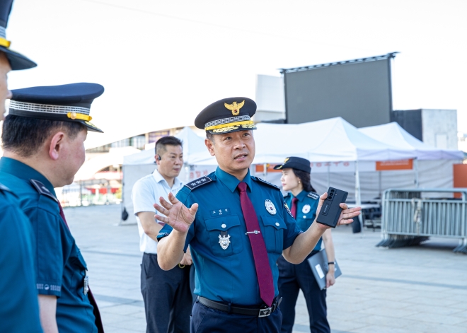 경찰, 여의도 불꽃축제 현장점검…전야제부터 이틀간 안전관리 총력