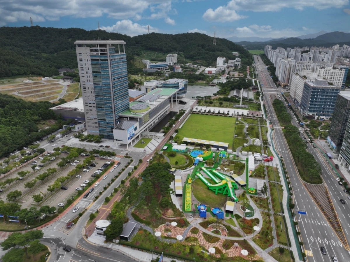 전남광주특별시 무안청사 전경.