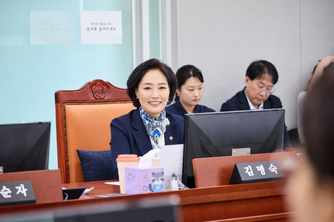 김명숙 경기도의원 “예측 가능한 세입은 제때 반영해야… 적극적인 재정관리 필요”