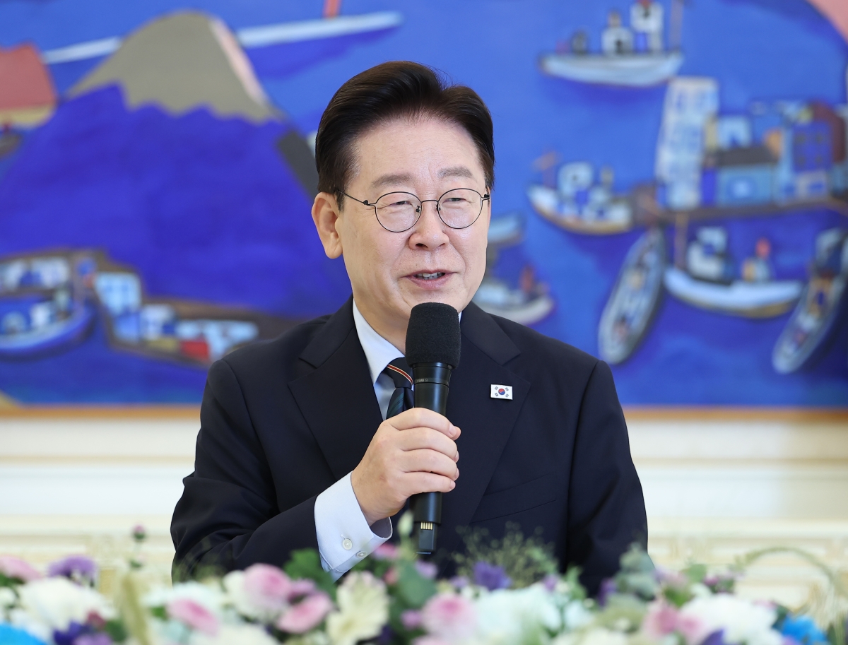 이재명 대통령, 시민사회 초청 간담회 인사말