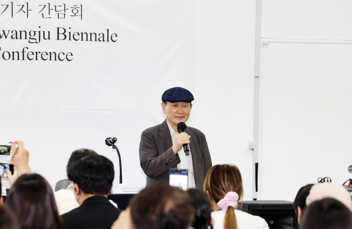 윤범모 광주비엔날레 대표이사. 연합뉴스