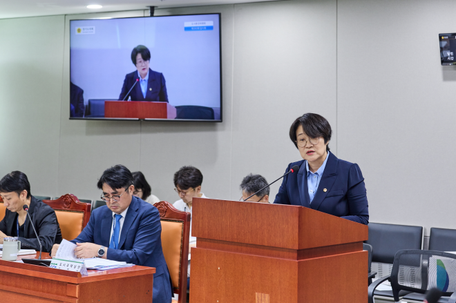 신미숙 경기도의원 ‘뉴스테이’ 임차인 보호 위한 법 개정 촉구 건의안 상임위 원안가결
