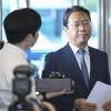출근하며 입장 밝히는 김승원 법무부 장관 후보자