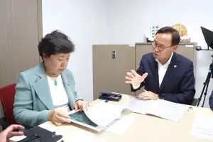 국회로 직행한 윤희신 태안군수, 117억 국비 요청