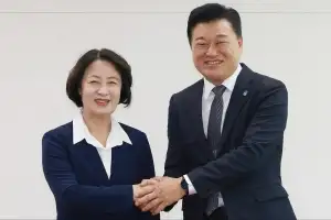 추미애-신용한, 법인세 광역배분·소방 인건비·지방소비세 현안 ‘한목소리’