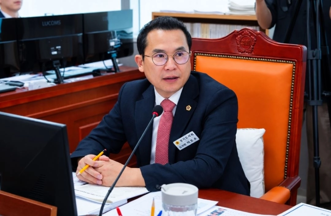 ▲ 7일 문화체육관광국 소관 2026년도 제2회 추가경정예산안 심사에서 질의하는 이오수 의원(사진=경기도의회)