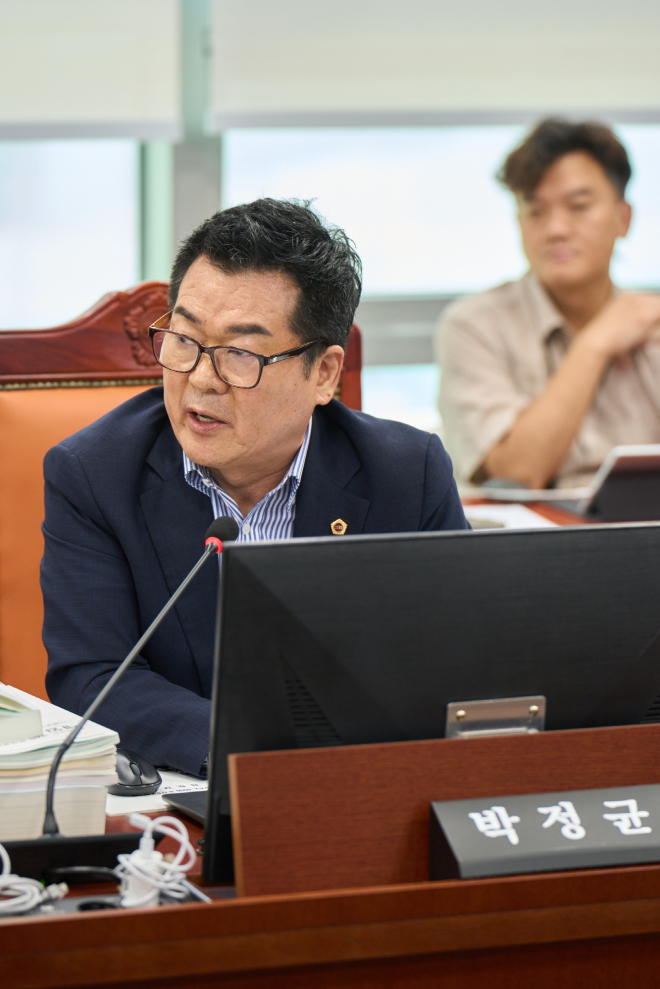 박정균 경기도의원, 평화협력국 존재 이유 보여줘야