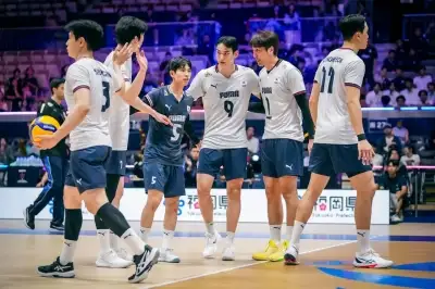 남자배구도 태국에 고개 숙였다…아시아선수권 가시밭길 예고