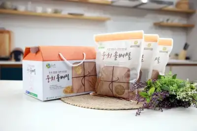 쫀득한 식감 일품 ‘보성 웅치 올벼쌀’