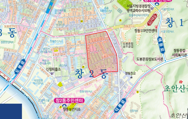 도봉구, 창동 일대 준공업지역 첫 재개발