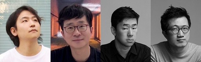 나종원 오브 아키텍처 공동대표, 김민호 코드아키텍츠건축사사무소 대표, 손경민·신성진 볼드아키텍츠건축사사무소 대표소장. 문화체육관광부 제공