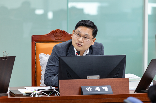 안계명 경기도의원, 예산 감액이 정책 성과 저하로 이어져선 안 돼… 사업 성과·후속관리 철저해야