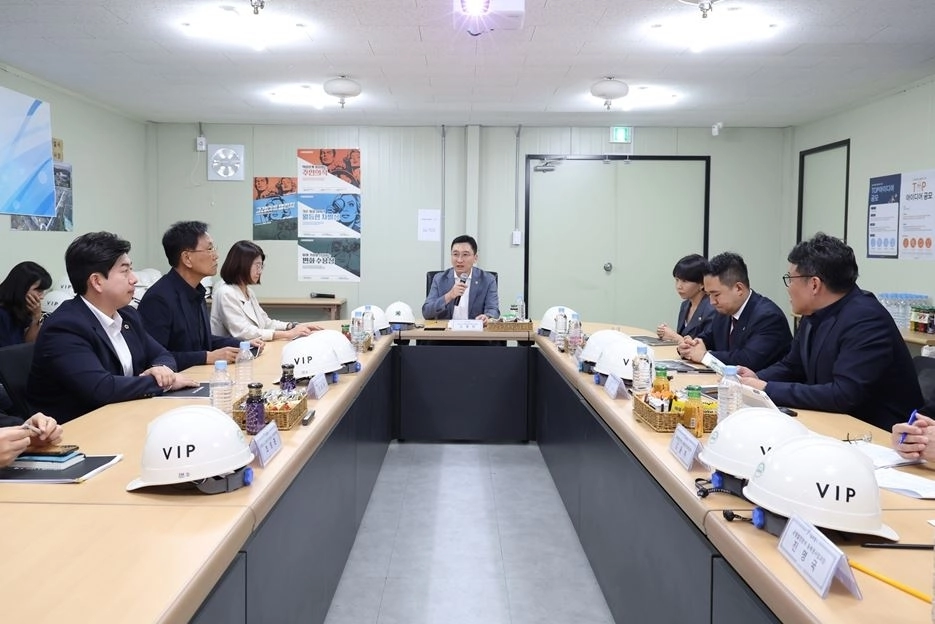 서울시의회 도시계획균형위원회(위원장 고광민) 현장방문. 서울시의회 제공