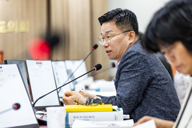지영일 경기도의원, 추가경정예산 심의서 에너지 전환·하수관로 정비 점검...“정책 지속성·집행력 높여야”