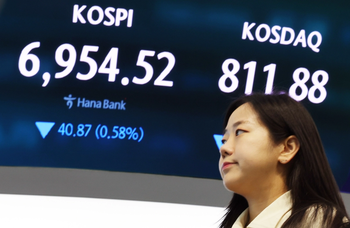코스피·코스닥 하락 마감