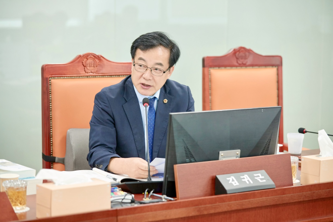 김귀근 경기도의원, 세입추계 정확성이 세출 안정성과 직결...세수 3천억 감액 점검