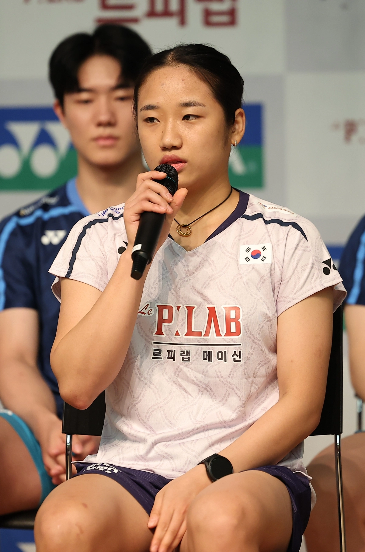 안세영은 8일 충북 진천 국가대표선수촌에서 열린 2026 아이치·나고야 아시안게임 대한배드민턴협회 미디어데이에서 대회 2연패를 자신했다. 진천 연합뉴스