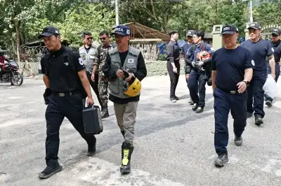 네팔 파견 韓 구호대, 도보 수색 성과 없어