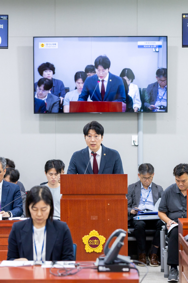 김한슬 경기도의원 “도비 행사예산 홍보물서 투명 공개”... 조례안 상임위 통과