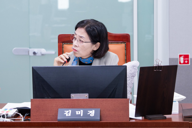 김미경 경기도의원 “취약계층 주거 지원은 속도가 생명...도비 보조금, 핀셋 지원으로 실효성 높여야”
