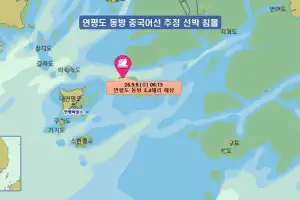 연평도 해상서 중국어선 추정 선박 침몰…해경·해군 합동 수색