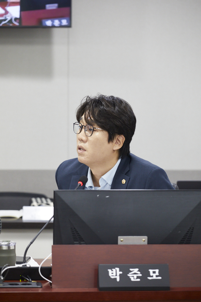 박준모 경기도의원 “위탁사업, 성과평가와 수행기관 전문성 면밀히 살펴야”