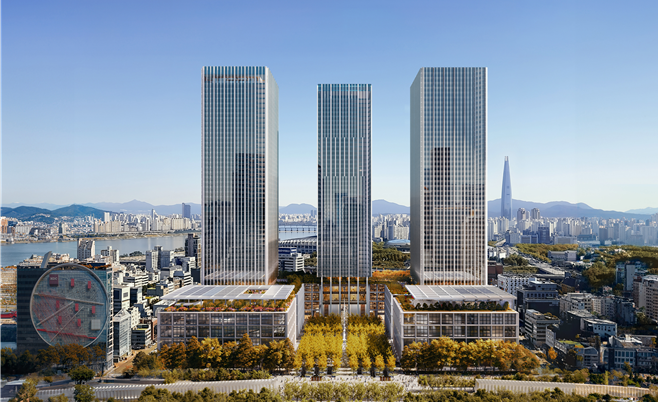 삼성동GBC, 49층 빌딩에 1만㎡ 도심숲