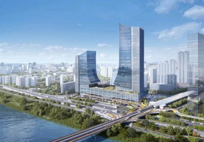 2031년 준공을 목표로 추진되는 서울 광진구 동서울터미널 현대화 사업 조감도. 광진구 제공