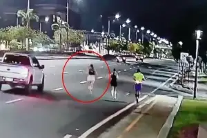 “도로 달리던 러너 ‘쾅’” 치고 그대로 도주, 30대女 사망…CCTV 공개에 ‘공분’