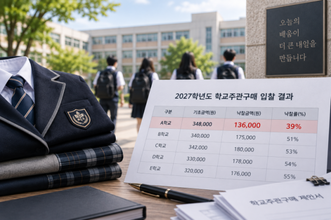 교복 입찰 관리 강화됐지만… 일부 지역 ‘초저가 경쟁’ 여전