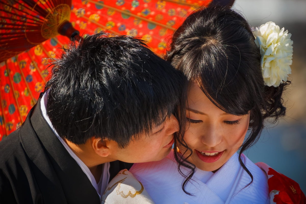 기사의 이해를 돕기 위한 일본 여성 결혼식 자료사진. 123RF