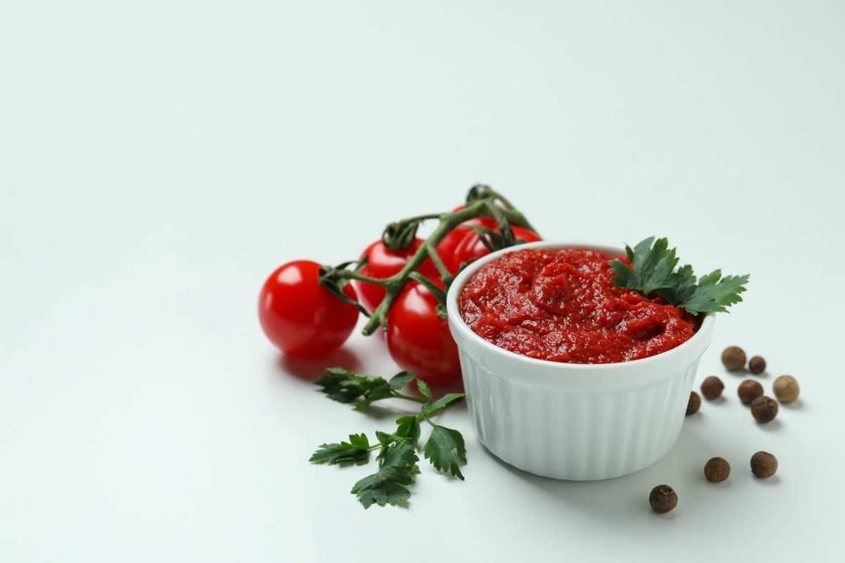 토마토 페이스트 자료 이미지. 123rf